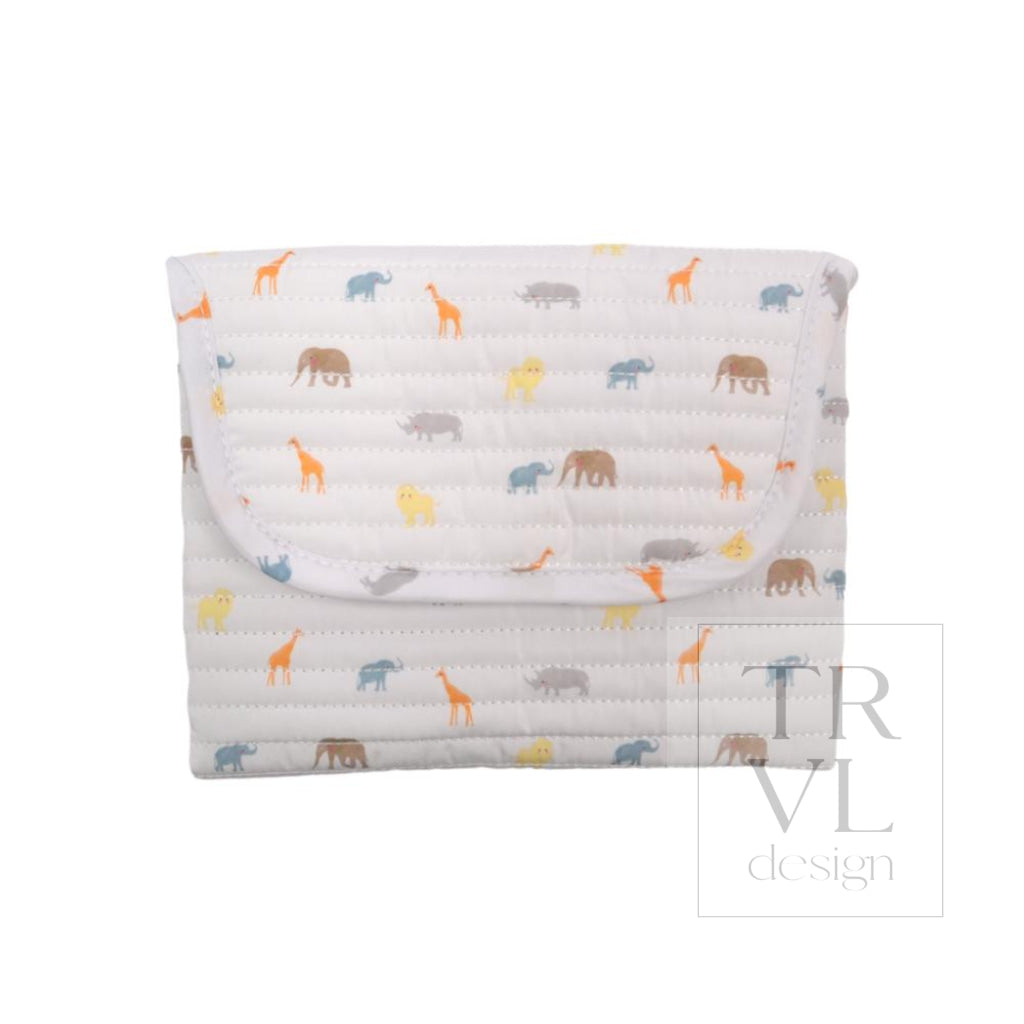 TRVL Quilted Changing Mat - Safari