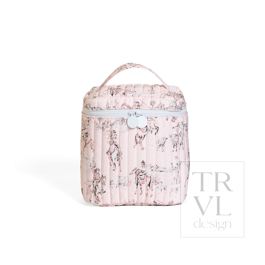 TRVL Go Go Lunch Bag - Cowgirl Toile