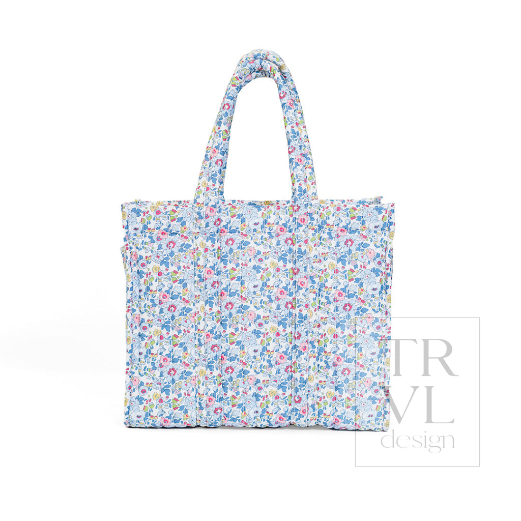TRVL Quilted Go Go Tote - Bridgehampton Floral