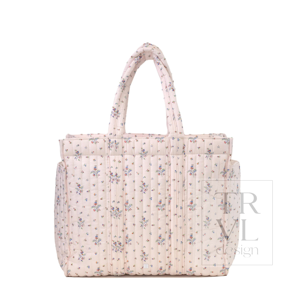 TRVL Quilted Go Go Tote - Fleurie