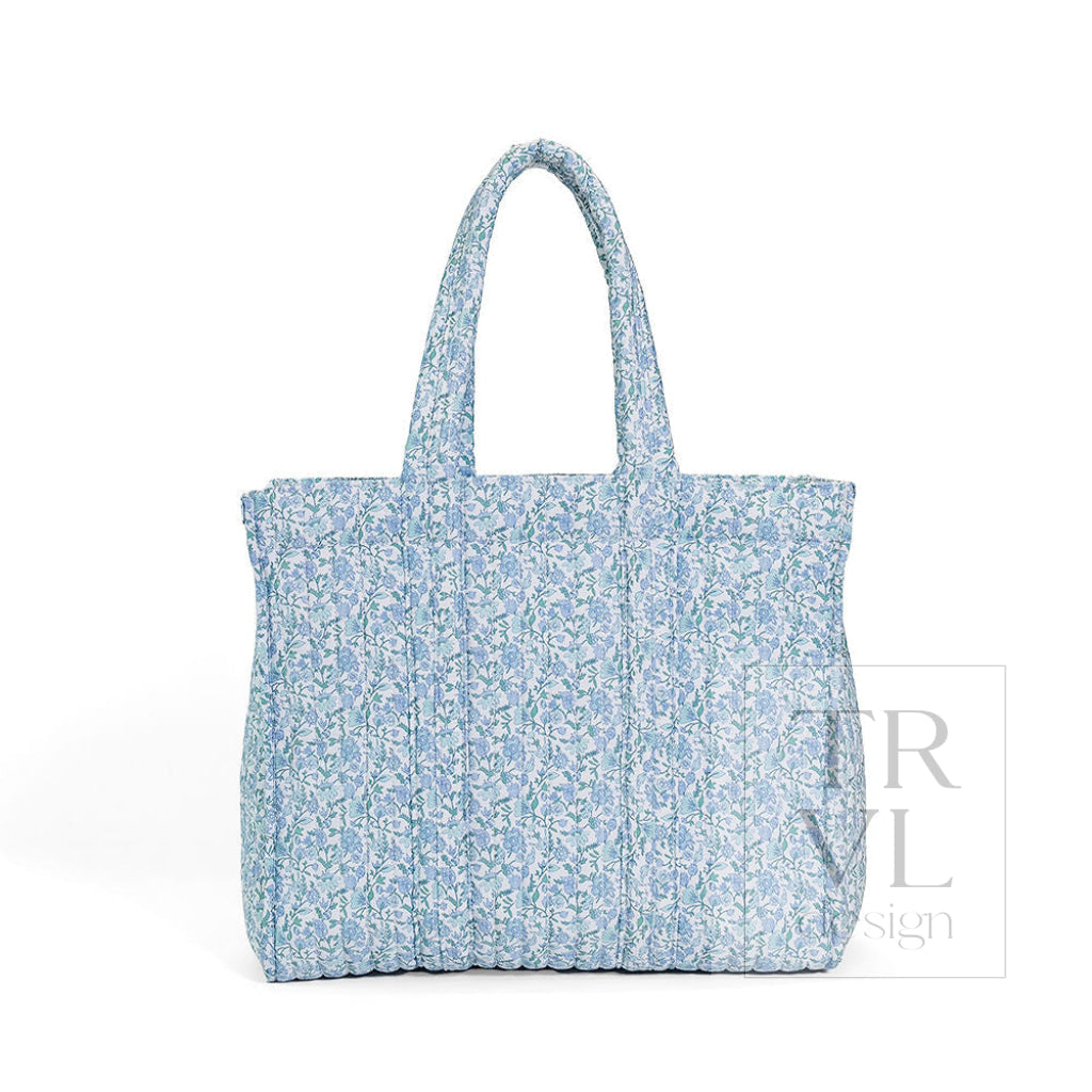 TRVL Quilted Go Go Tote - Hamptons Floral