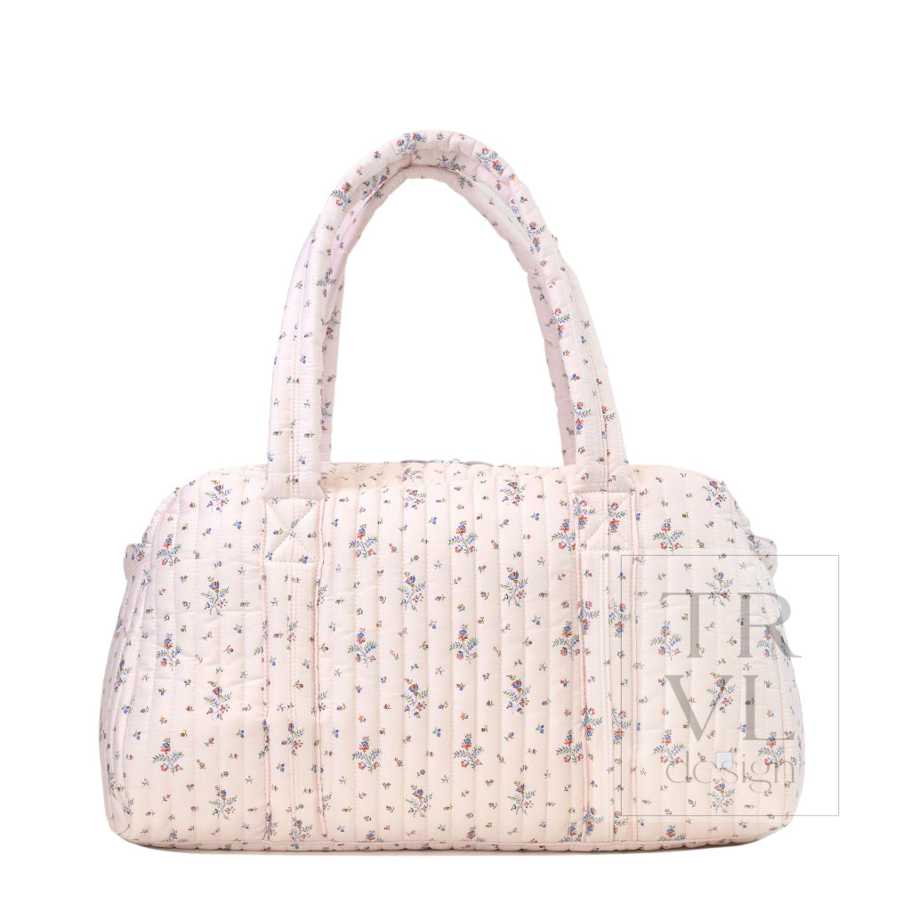TRVL Grande Quilted Duffel - Fleurie