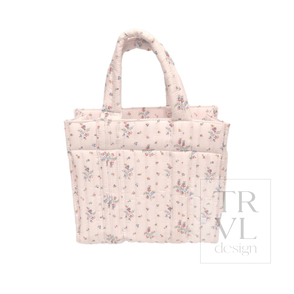 TRVL Quilted Mini Go Go Tote - Fleurie