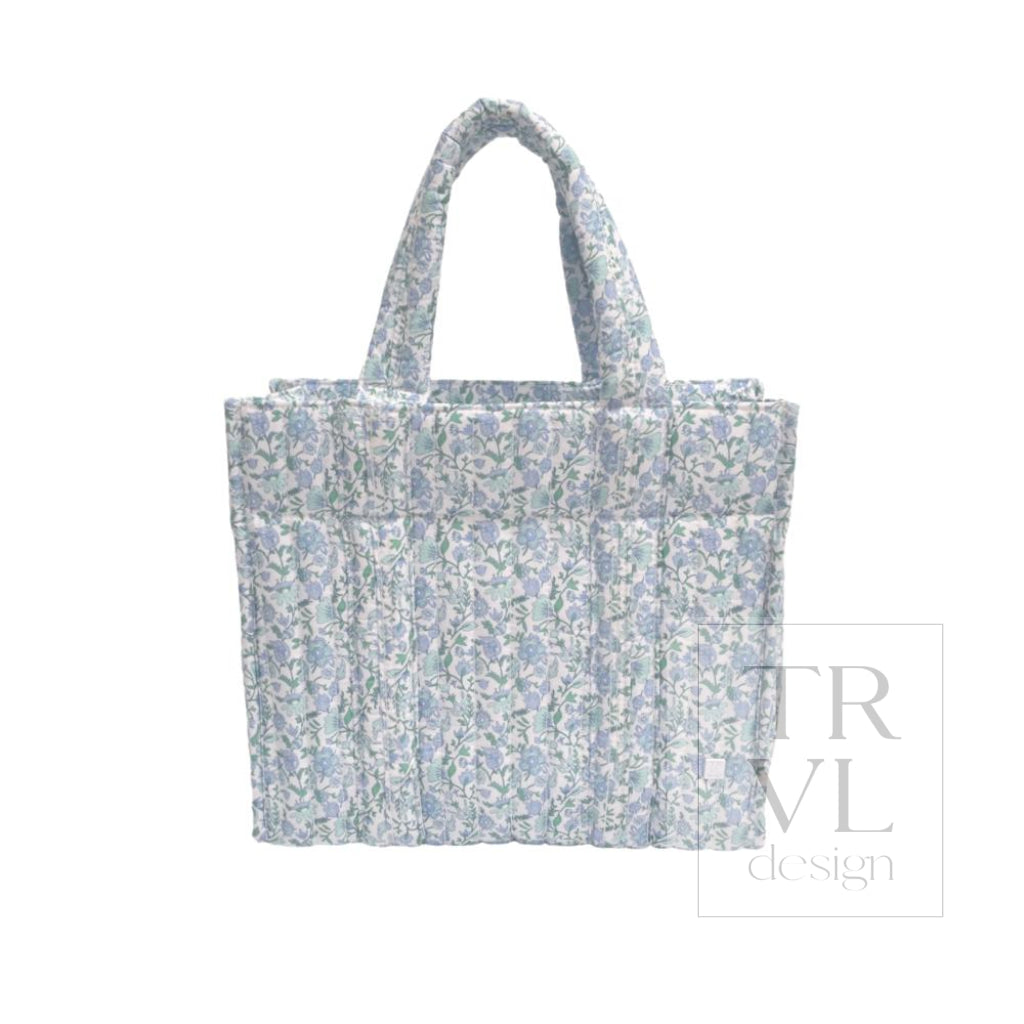 TRVL Quilted Mini Go Go Tote - Hamptons Floral