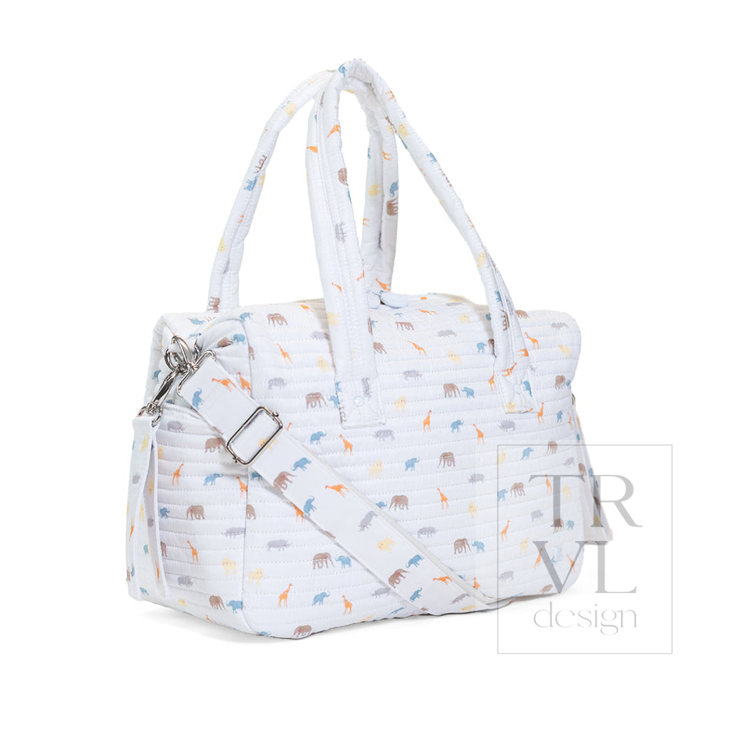 TRVL Quilted Stroller Bag - Safari