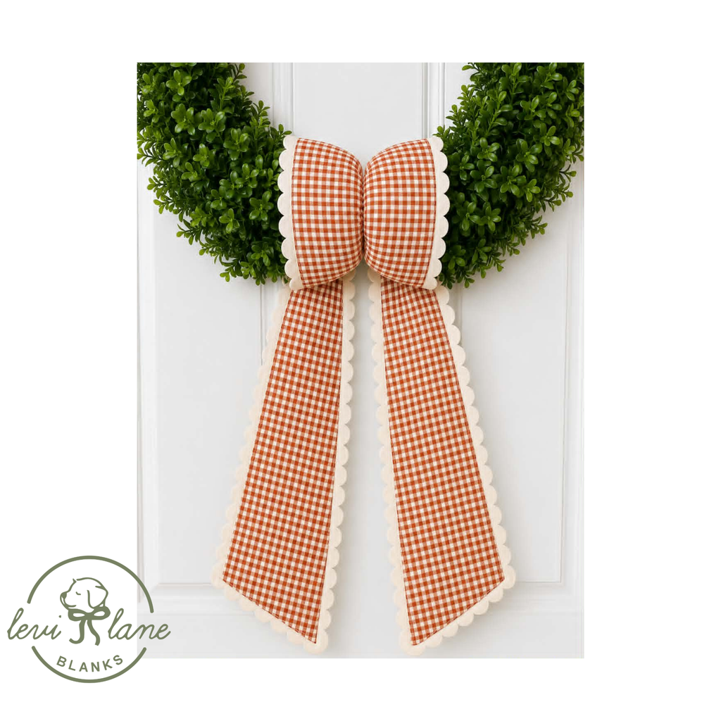 Fall Bow Wreath Sash – Preorder — Pattern 2