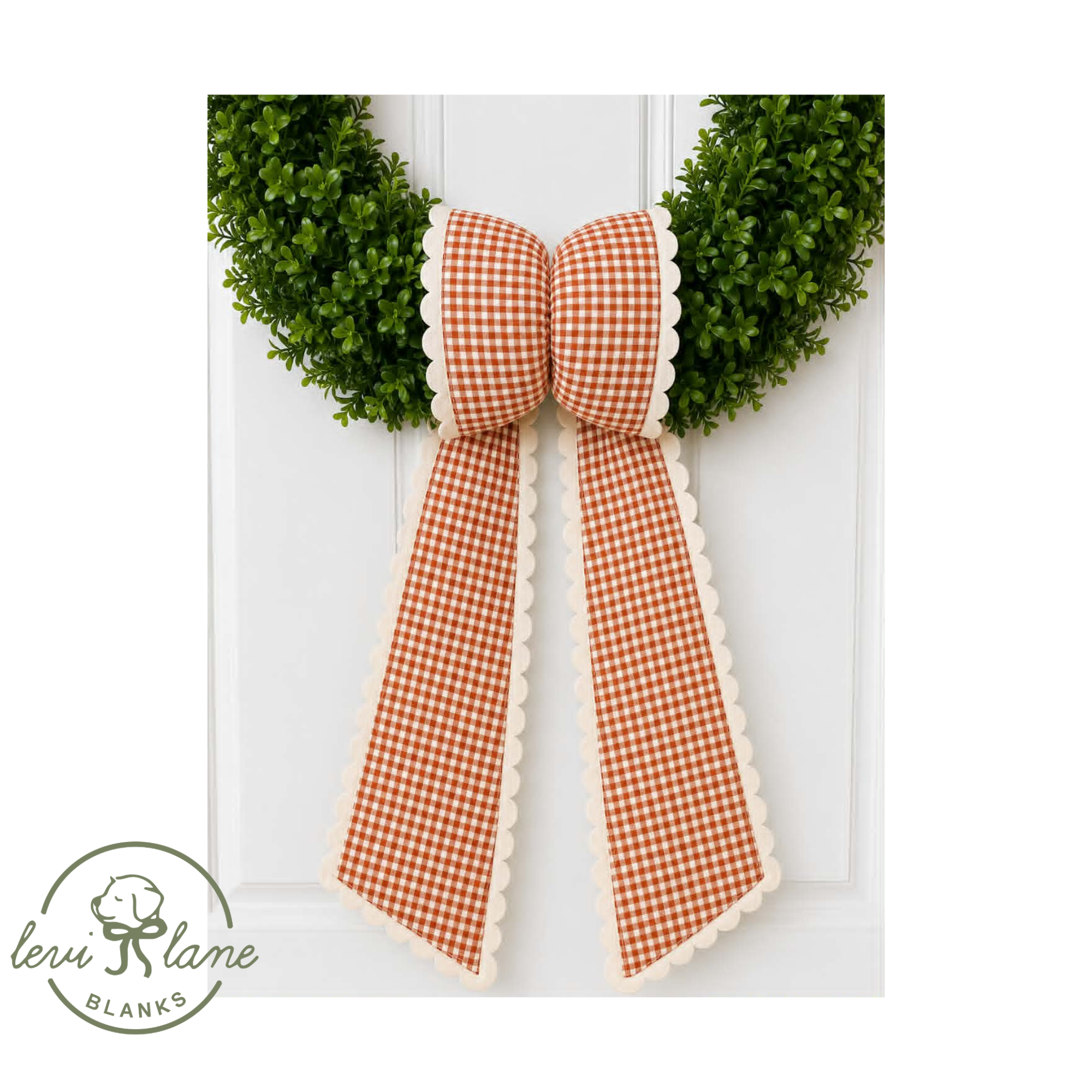 Fall Bow Wreath Sash – Preorder — Pattern 2