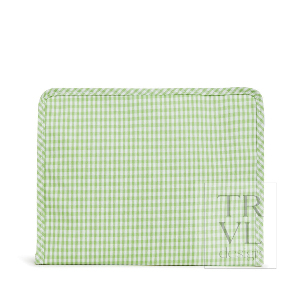 TRVL Large Roadie - Gingham Leaf2