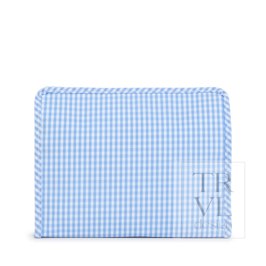 TRVL Large Roadie - Gingham Sky