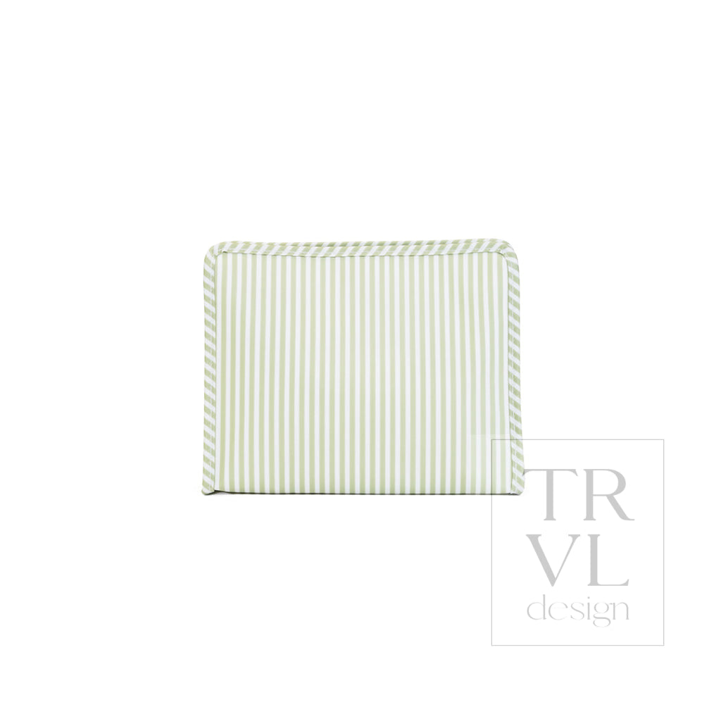 TRVL Large Roadie - Pimlico Stripe Sage