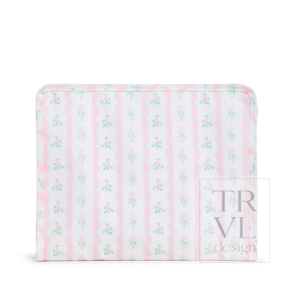 TRVL Large Roadie - Ribbon Floral Pink