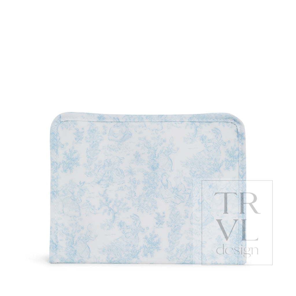 TRVL Medium Roadie - Bunny Toile Blue
