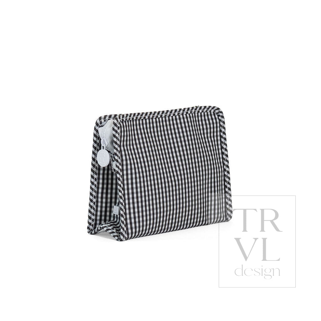 TRVL Medium Roadie - Gingham Black