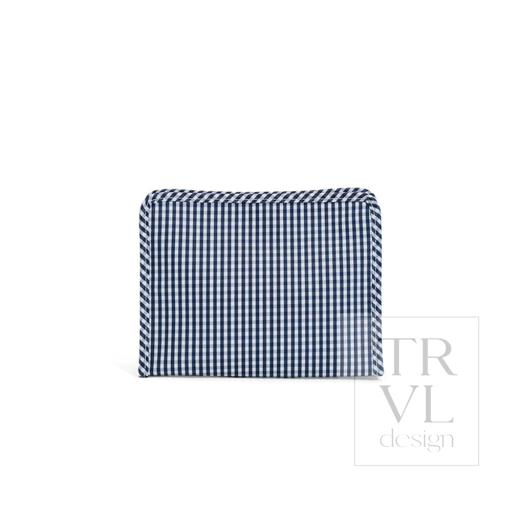 TRVL Medium Roadie - Gingham Navy