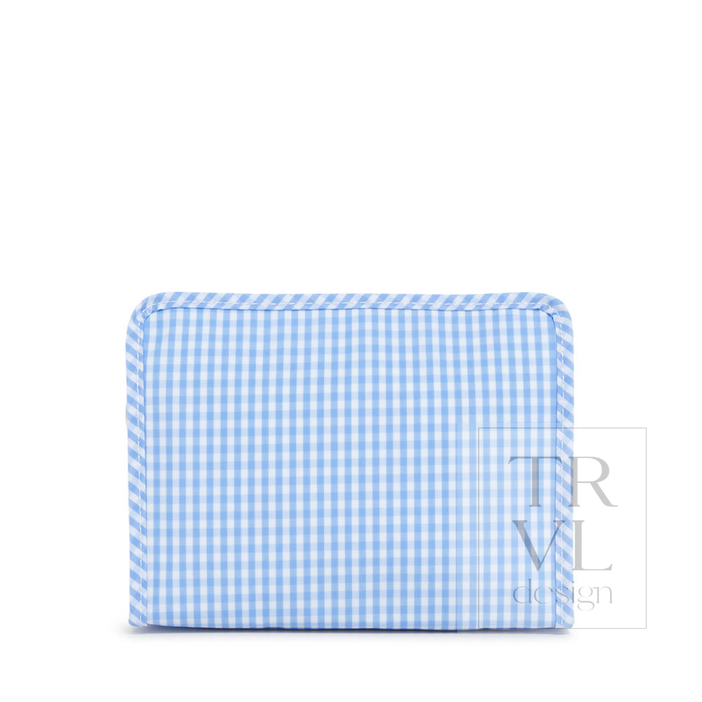 TRVL Medium Roadie - Gingham Sky