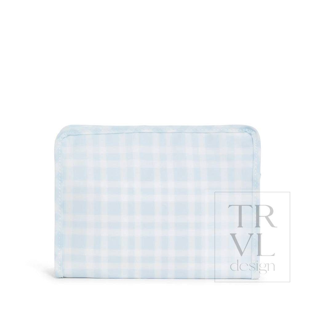 TRVL Medium Roadie - Pimlico Plaid Blue
