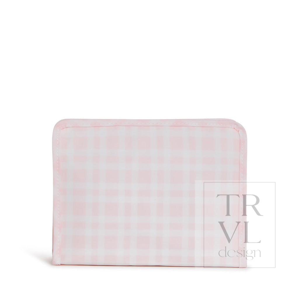 TRVL Medium Roadie - Pimlico Plaid Pink