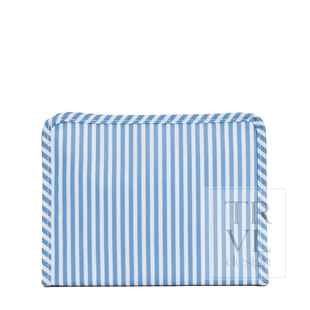 TRVL Medium Roadie - Pimlico Stripe Chambray