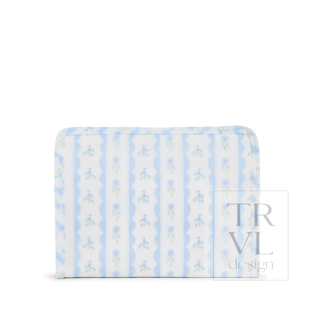 TRVL Medium Roadie - Ribbon Floral Blue