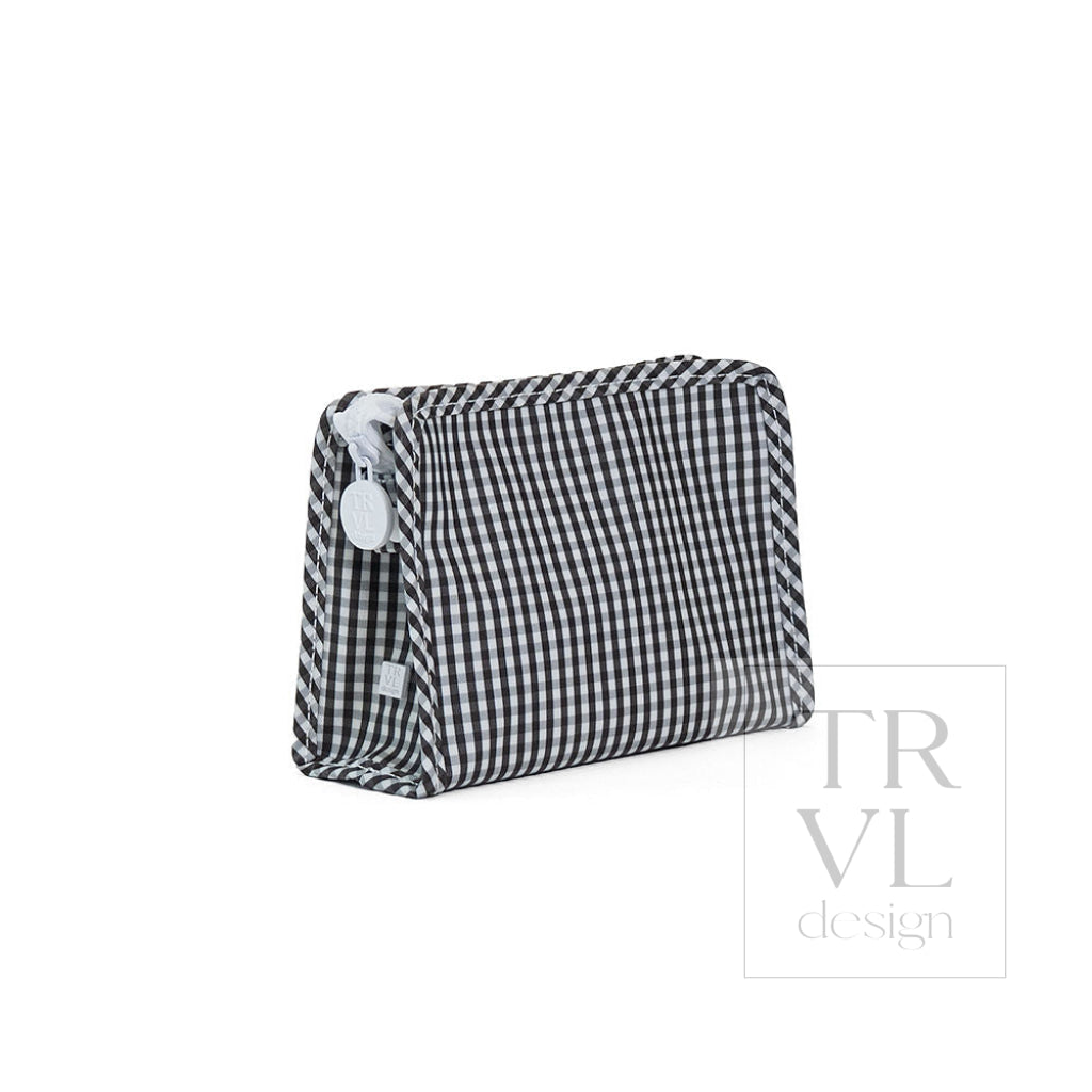 TRVL Small Roadie - Gingham Black
