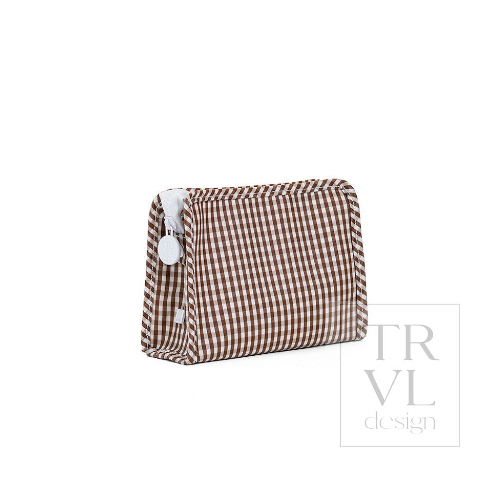TRVL Small Roadie - Gingham Coco