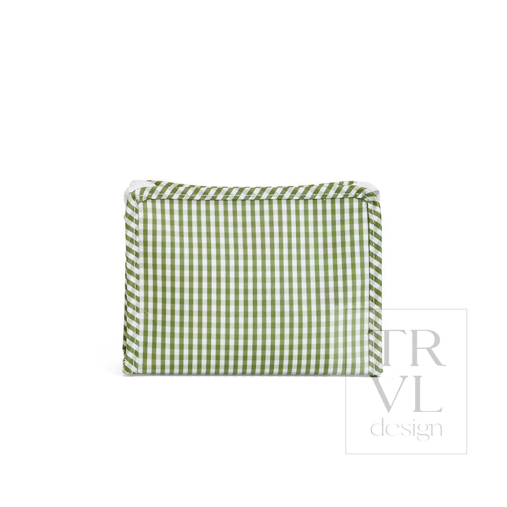 TRVL Small Roadie - Gingham Moss