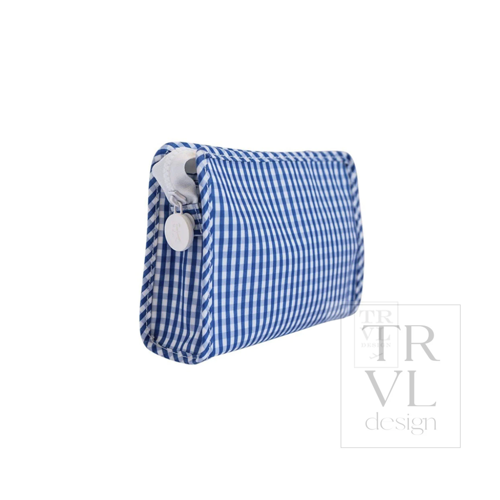 TRVL Small Roadie - Gingham Royal
