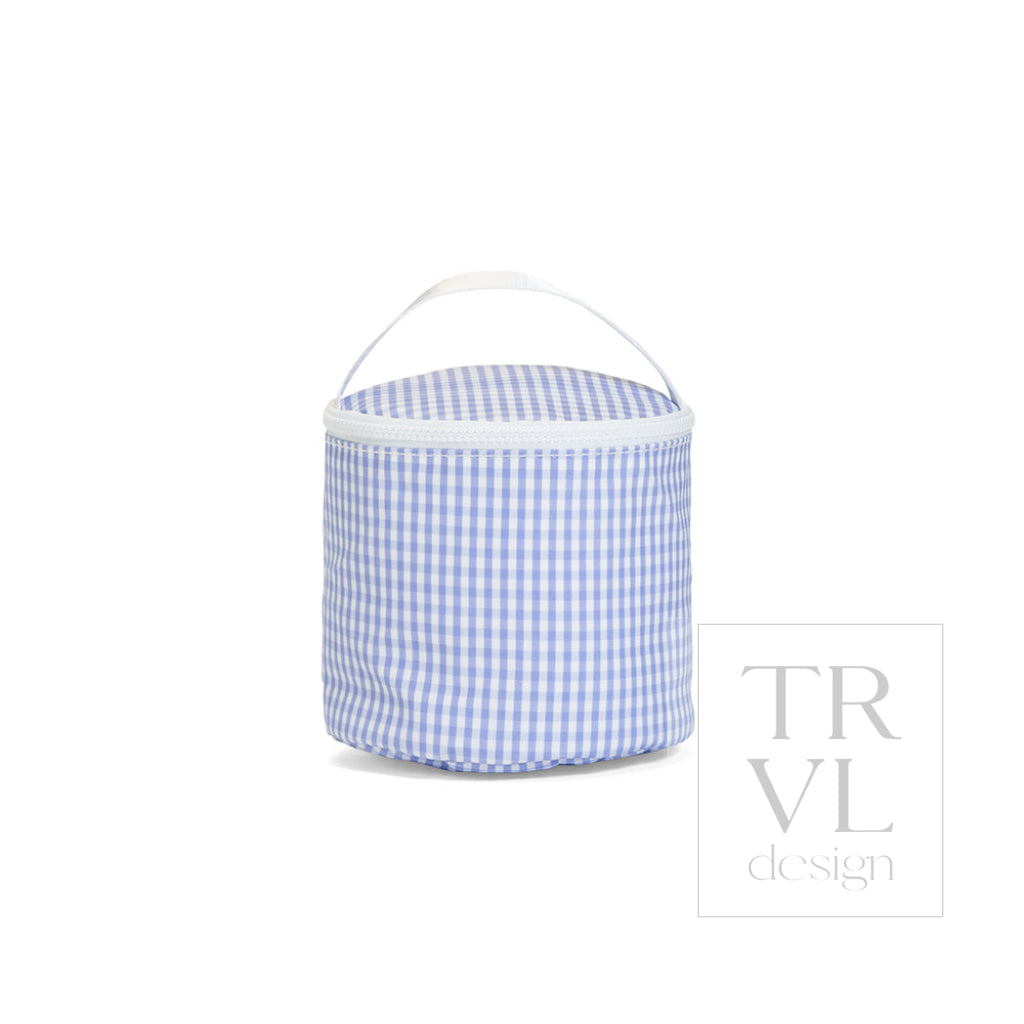 TRVL Snack Bag - Gingham Lilac