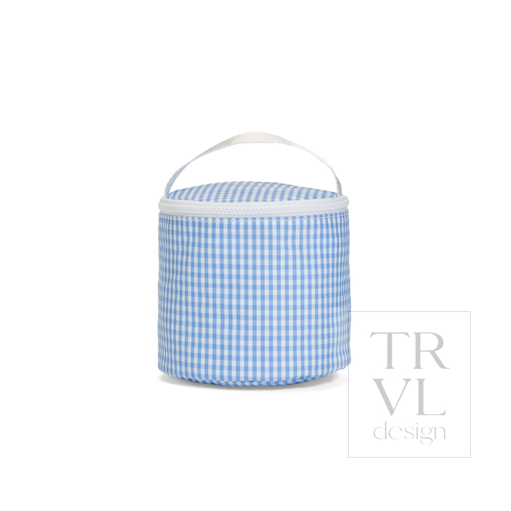 TRVL Snack Bag - Gingham Sky