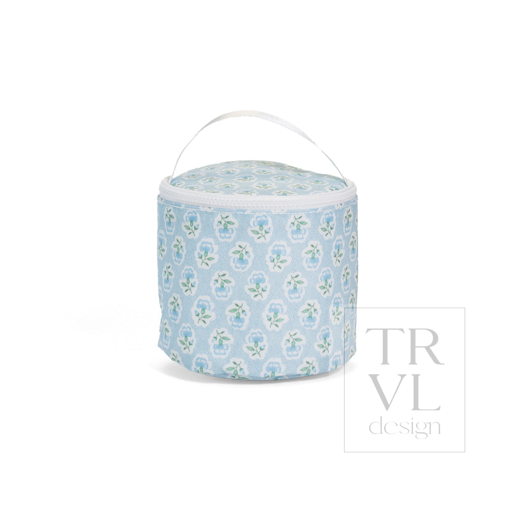TRVL Snack Bag - Petite Fleur Blue