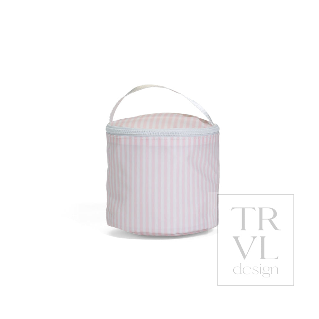 TRVL Snack Bag - Pimlico Stripe Pink