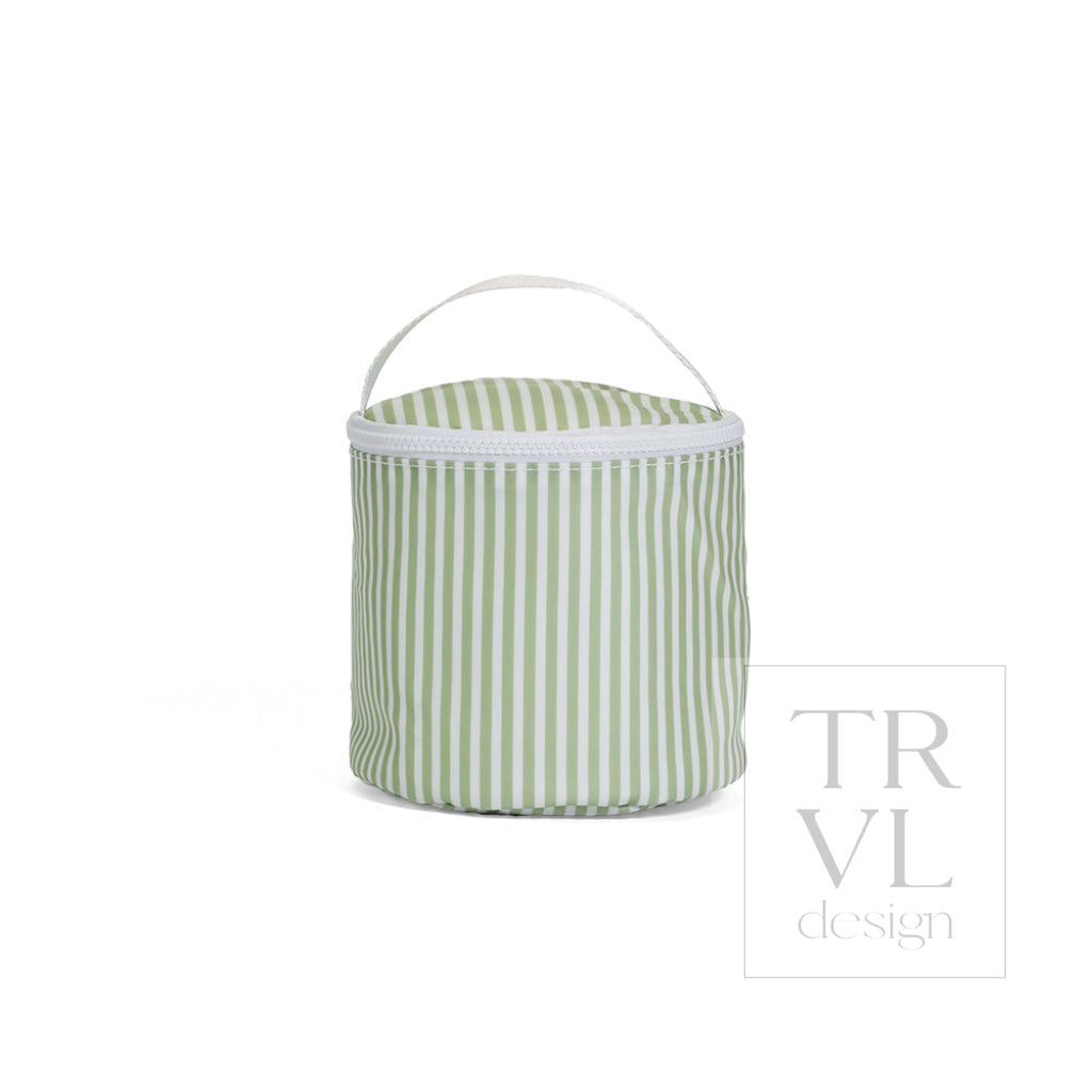 TRVL Snack Bag - Pimlico Stripe Sage