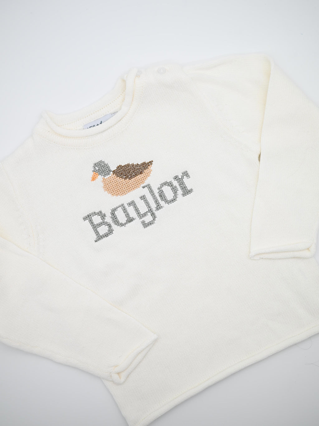 Unisex Roll Neck Sweater — personalized example