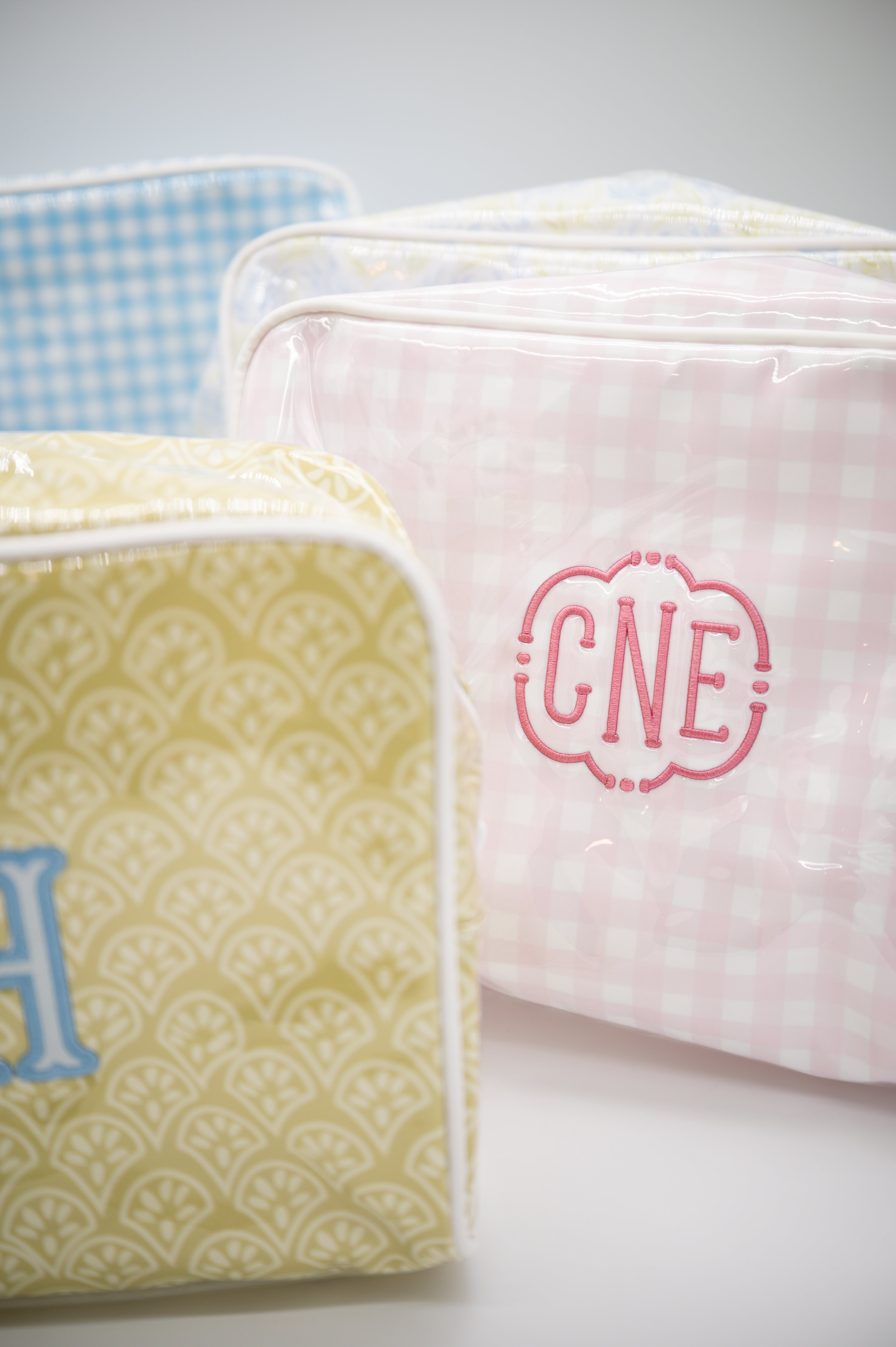 Large Wipeable Zipper Pouch — personalized example