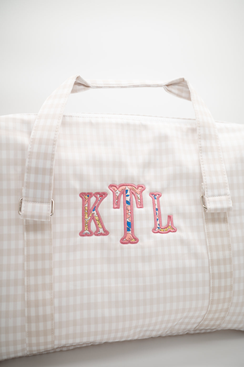 Nylon Duffle Bag — personalized example