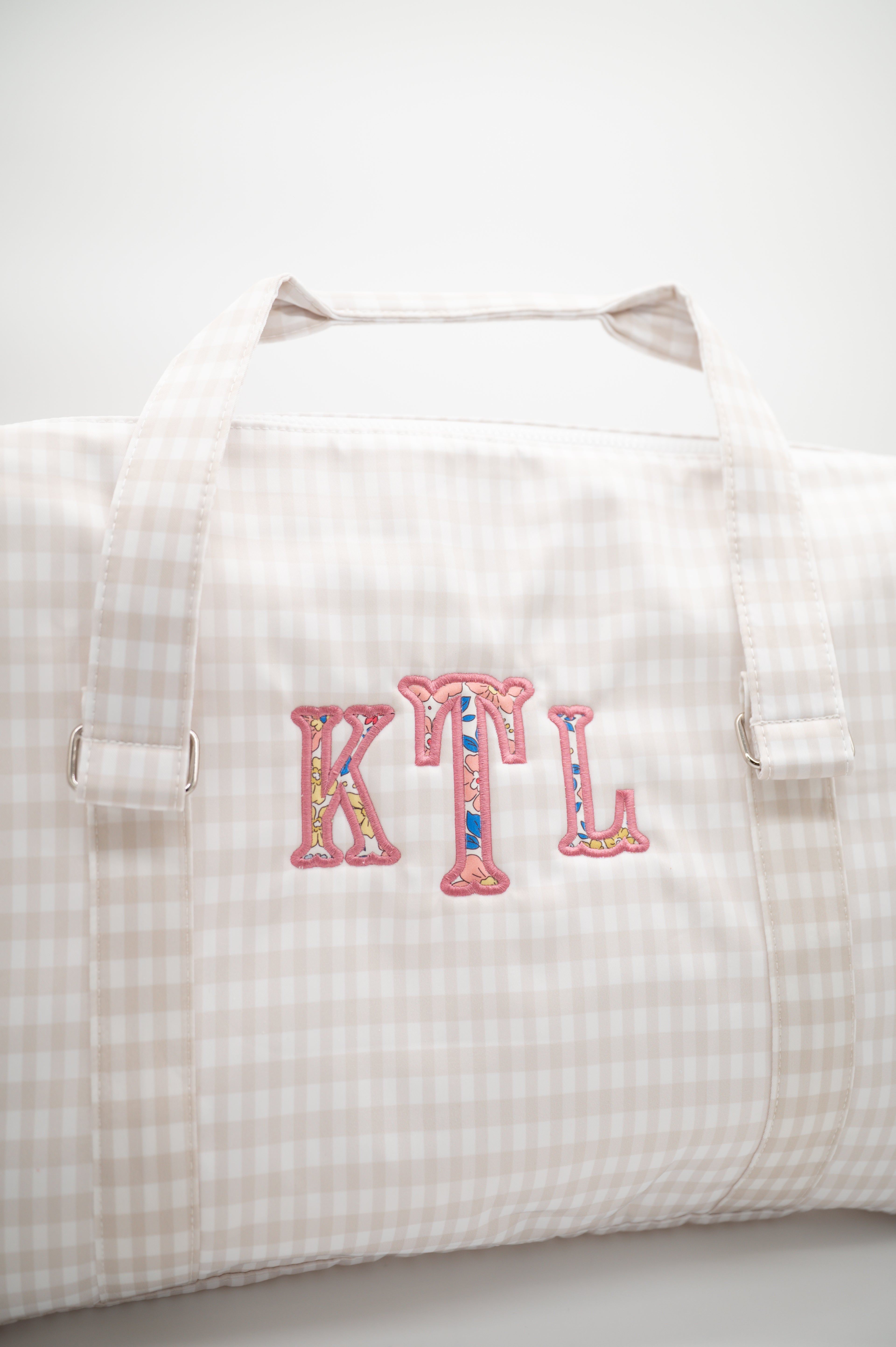 Nylon Duffle Bag — personalized example