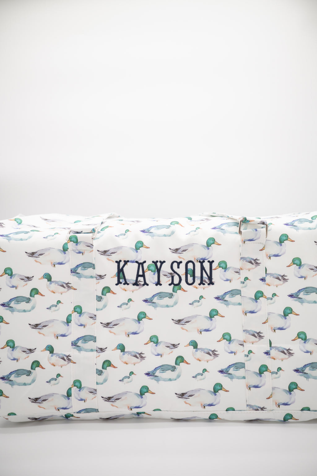 Nylon Duffle Bag — personalized example