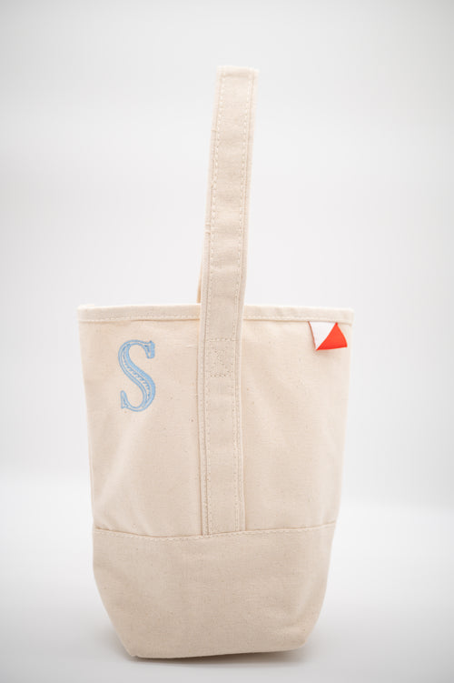 2- Bottle Canvas Wine Gift Host Bag — personalized example
