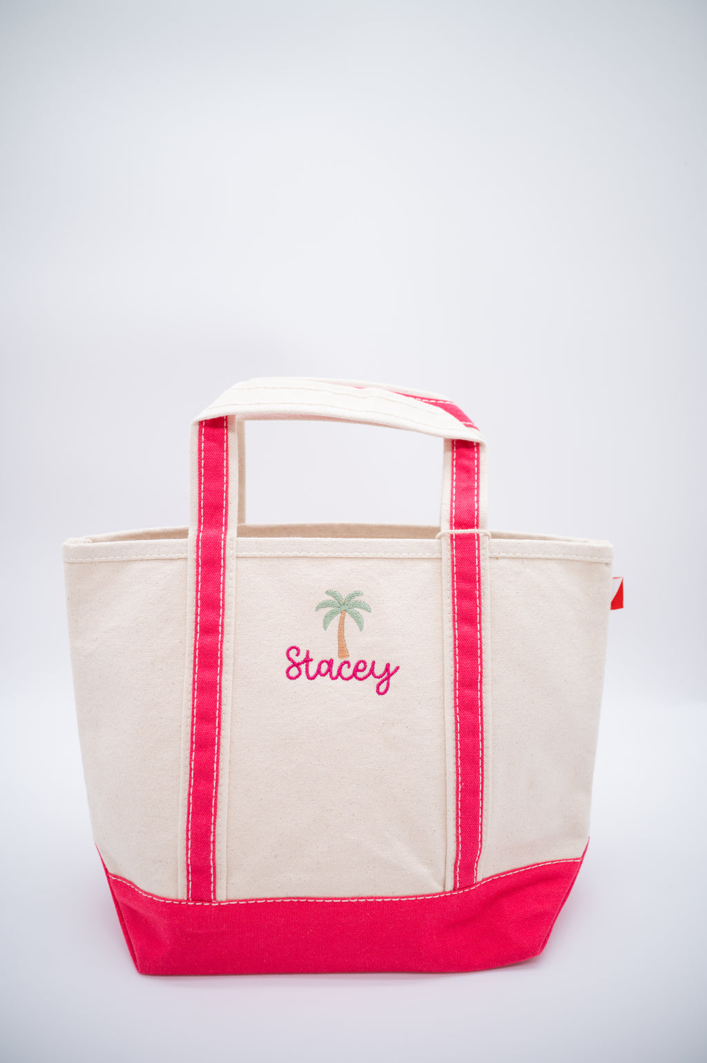 Classic ShoreBags Mini Canvas Tote — personalized example