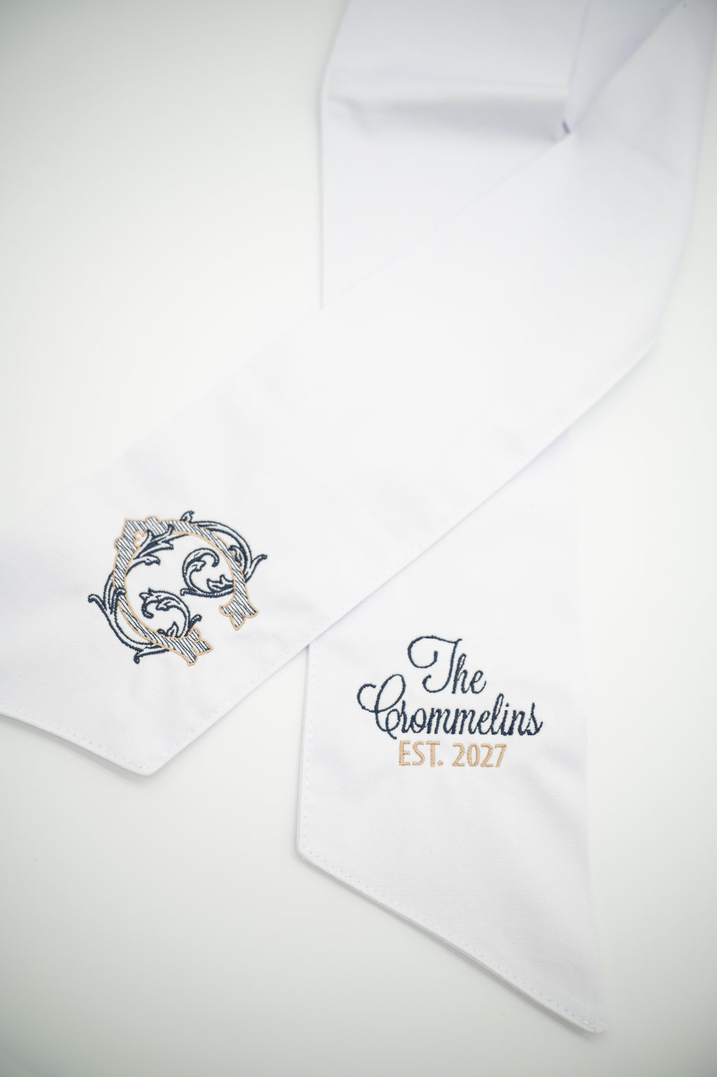 Personalized Wreath Sash — personalized example