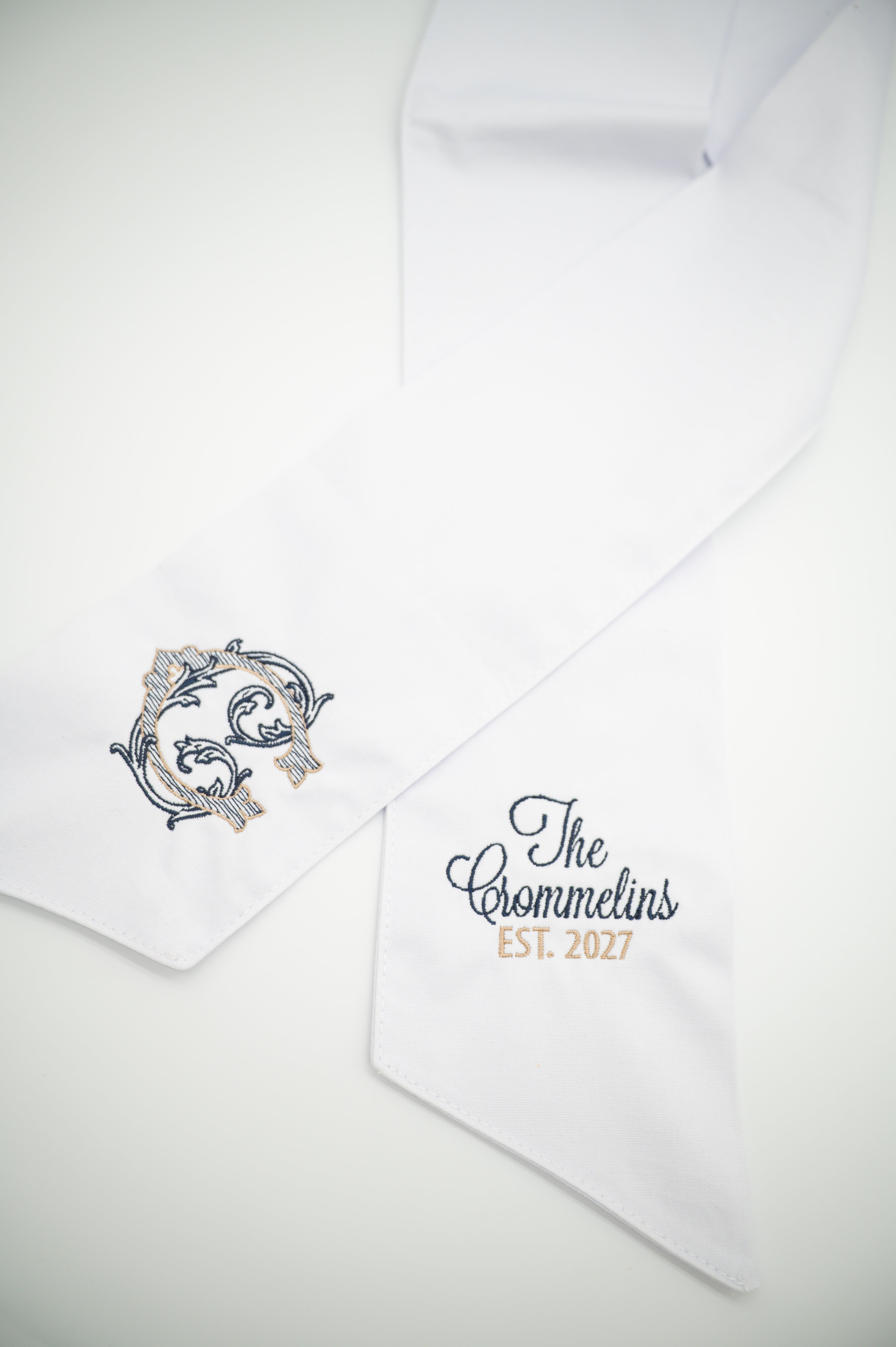 Personalized Wreath Sash — personalized example