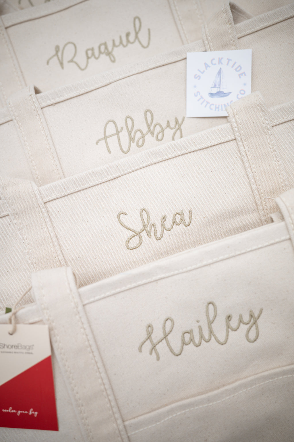 ShoreBags Classic Tote Medium Private Label Customizable — personalized example