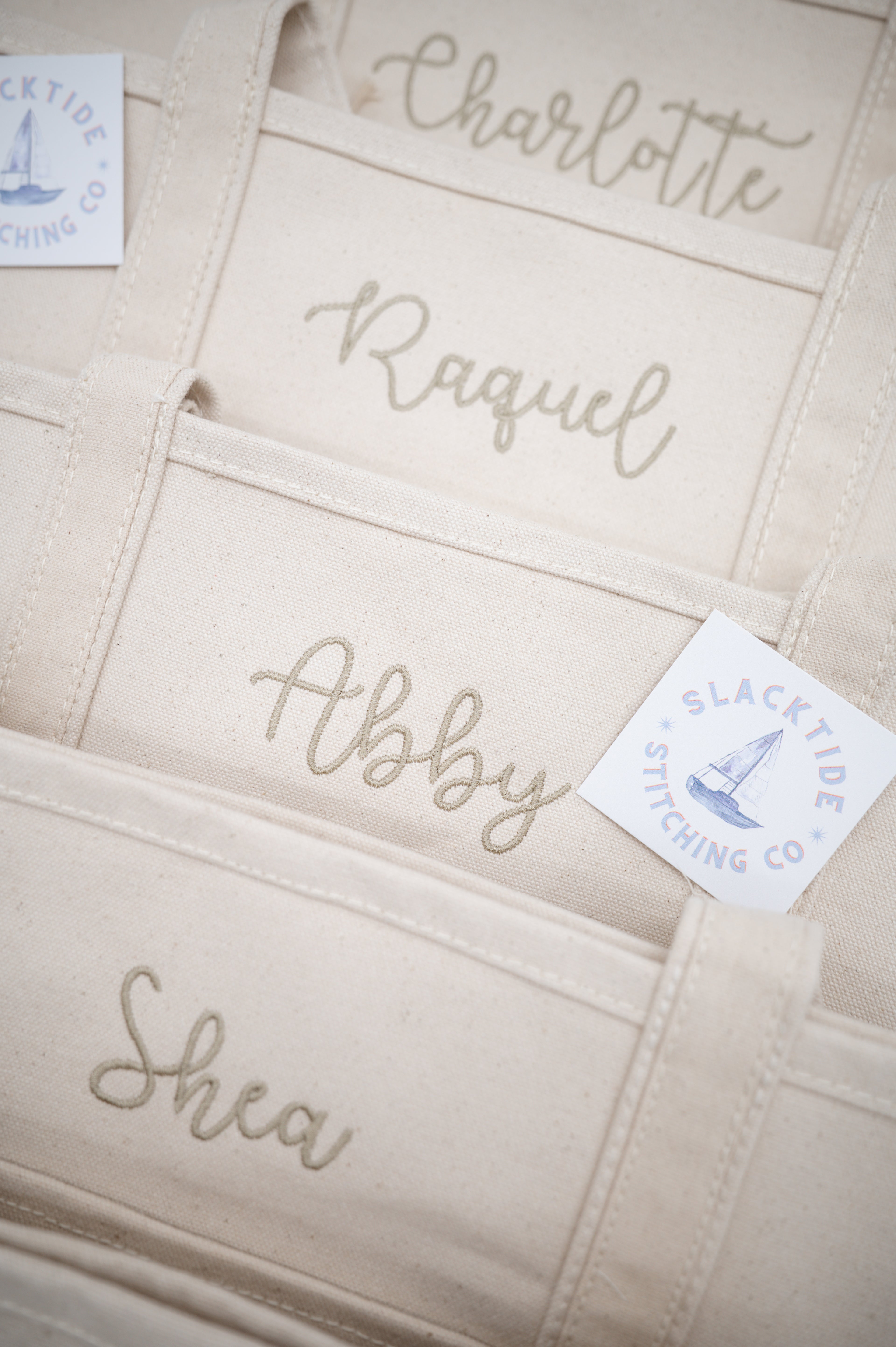 ShoreBags Classic Tote Medium Private Label Customizable — personalized example
