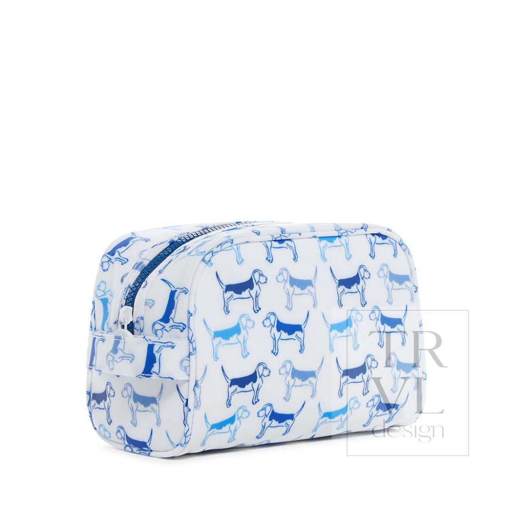 TRVL Stow It Dopp Bag - Puppy Love Blue