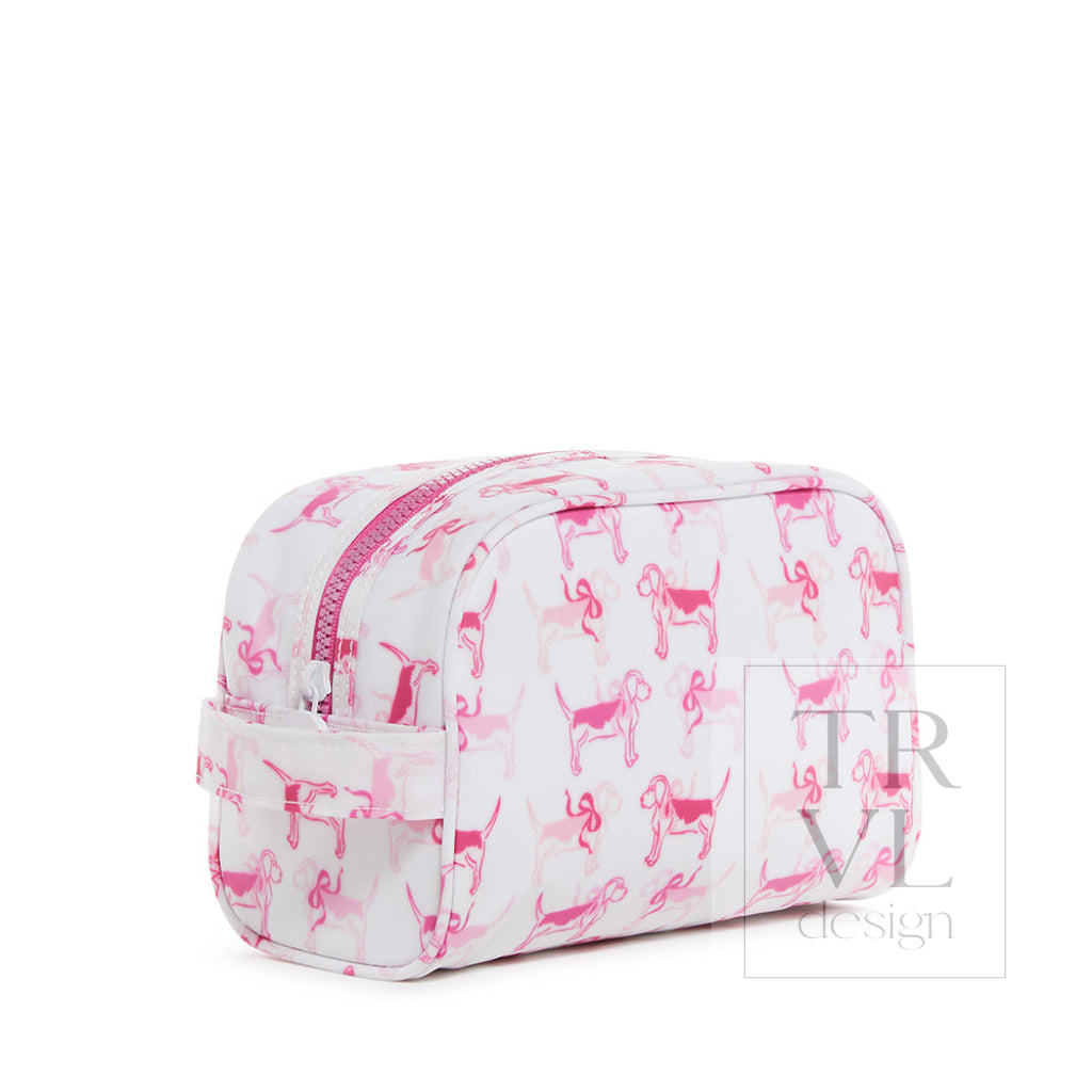 TRVL Stow It Dopp Bag - Puppy Love Pink