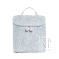 TRVL Take Away Insulated Lunch Bag - Bunny Toile Blue