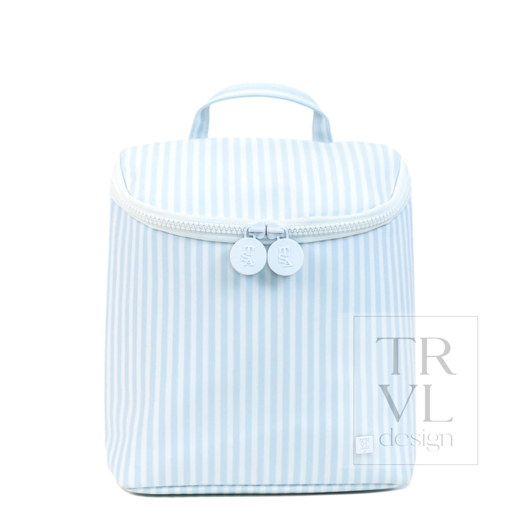 TRVL Take Away Insulated Lunch Bag - Pimlico Stripe Blue