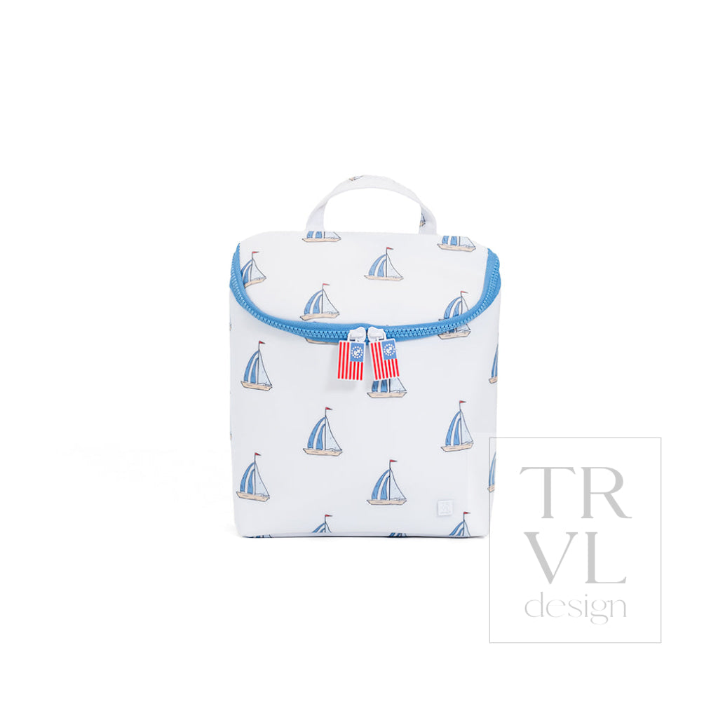 TRVL Take Away Insulated Lunch Bag - Sail Away