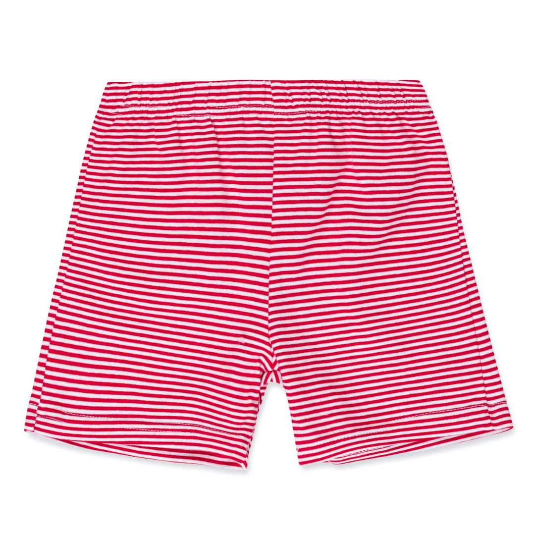 Boy's Micro-Striped Shorts