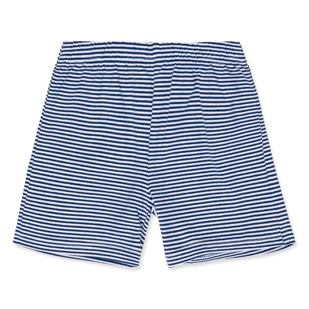 Boy's Micro-Striped Shorts